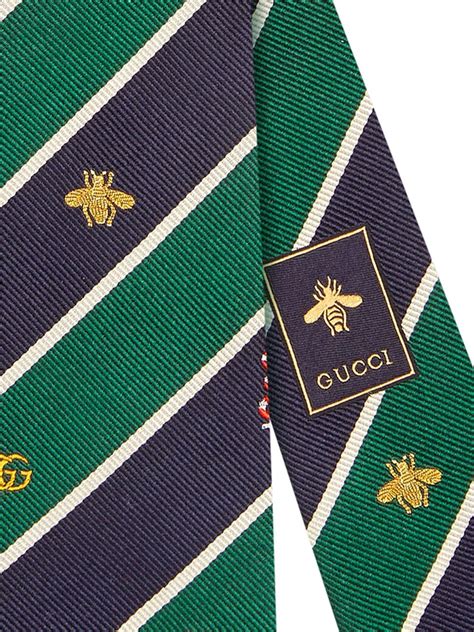 gucci tie - green|Gucci silk tie.